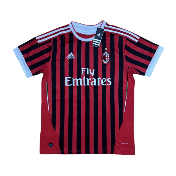 2011/12 AC Milan Ibrahimovic' #11 Soccer Jersey Size M,L - Picture 1 of 8